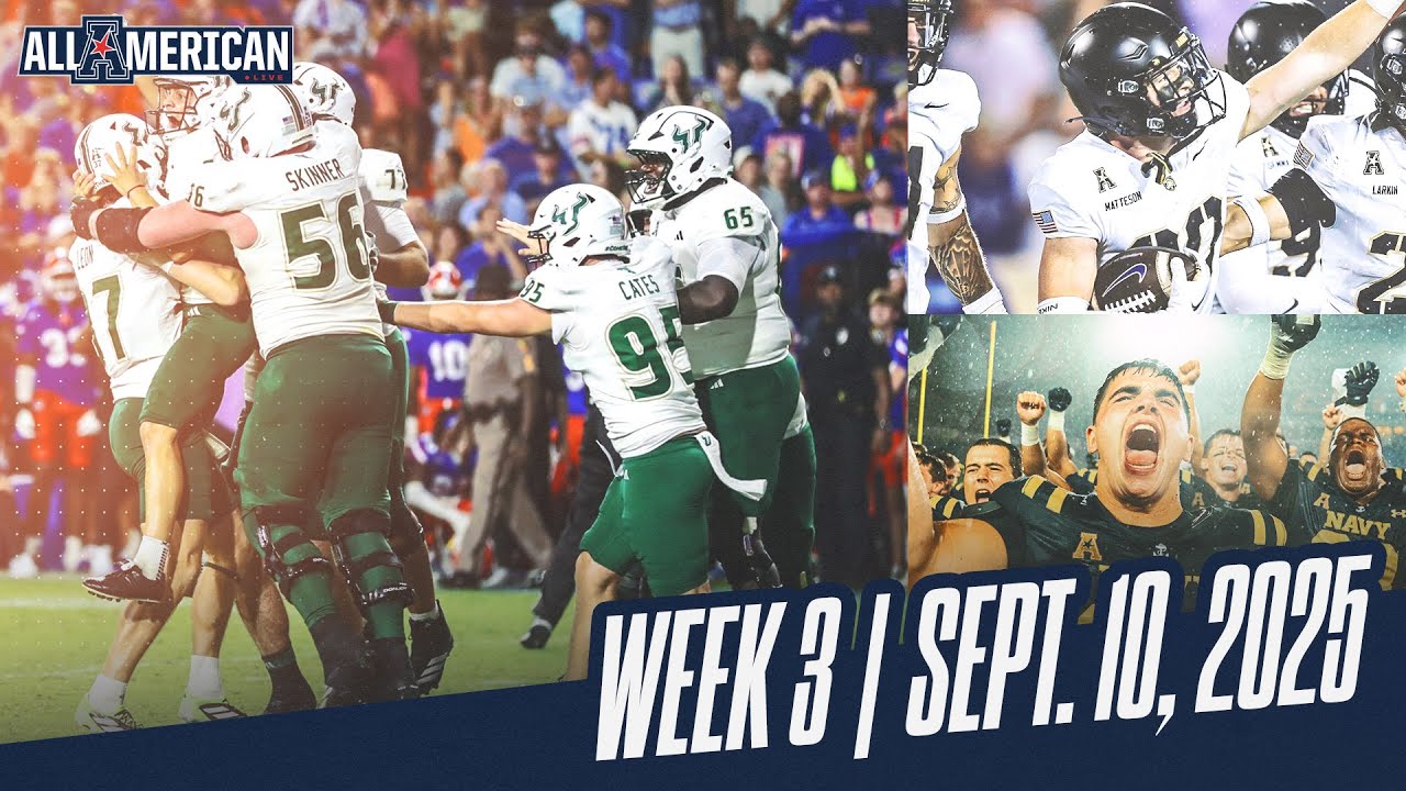 All American | Week 3 (September 10, 2025)