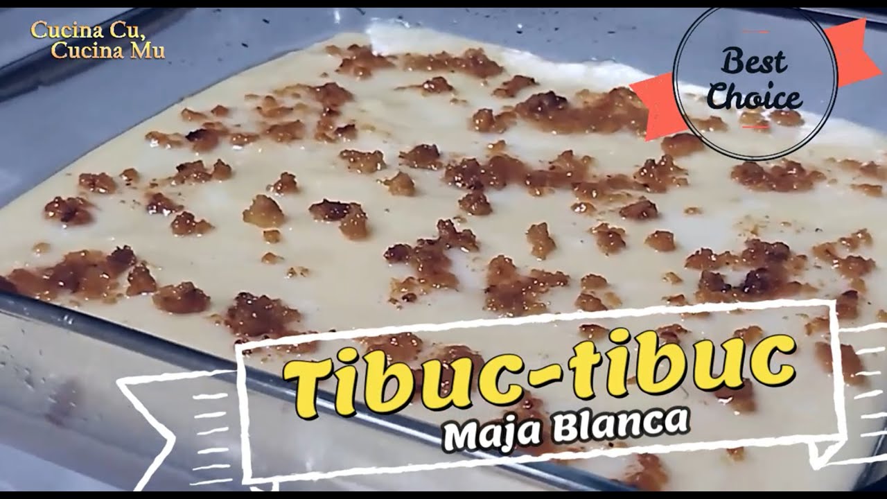 Easy to make Maja Blanca (Tibuc-tibuc) | Atching Lillian