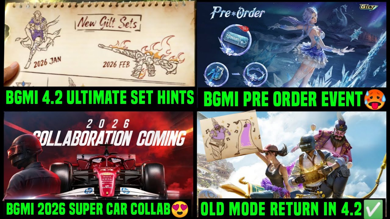 BGMI 4.2 UPDATE ULTIMATE SET GUN M416 ?🔴 NEXT ULTIMATE PRE ORDER 🔴 BGMI 4.2 SUPERCAR OLD MODE RETURN