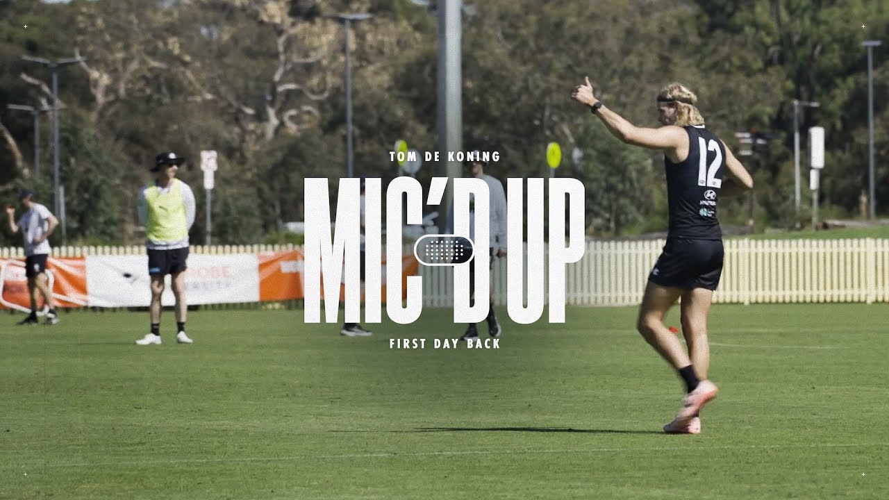 Absolute chaos 😂 TDK was MIC'D UP for day one of training!