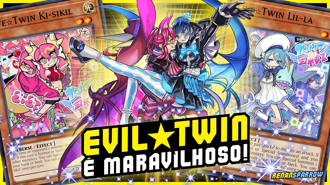 EVIL★TWIN: O MELHOR DECK PRA APRENDER A JOGAR! - Yu-Gi-Oh! Duel Links #2154