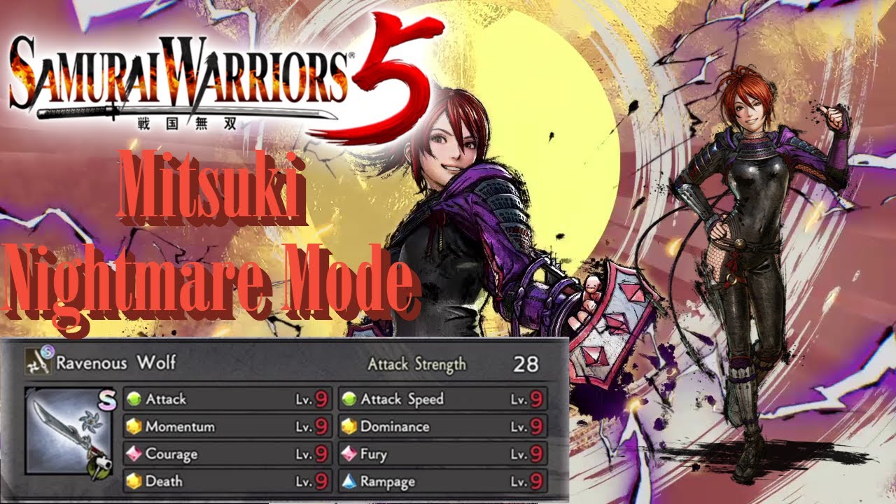 Samurai Warriors 5 - Mitsuki (Ninja Blade) S Rank
