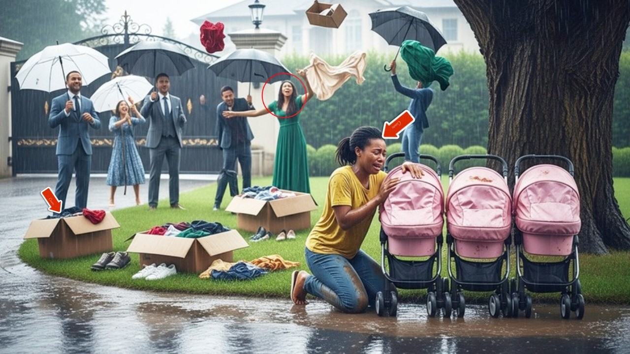 &ldquo;You can't live here anymore,&rdquo; my Late Husband's Family said. Leaving me and my triplet in the rain&hellip;