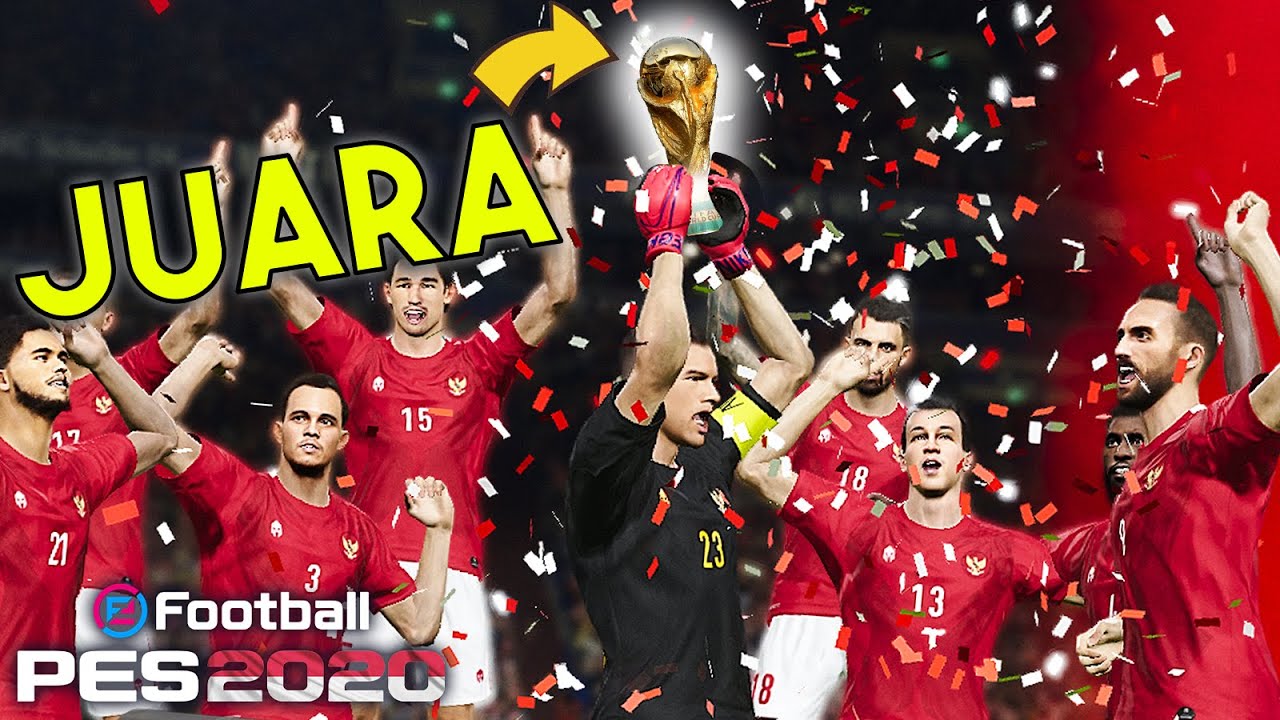 🇮🇩 AKHIRNYA!! TIMNAS INDONESIA JUARA PIALA DUNIA 2020! | INDONESIA VS KROASIA | PES 2020 INDONESIA