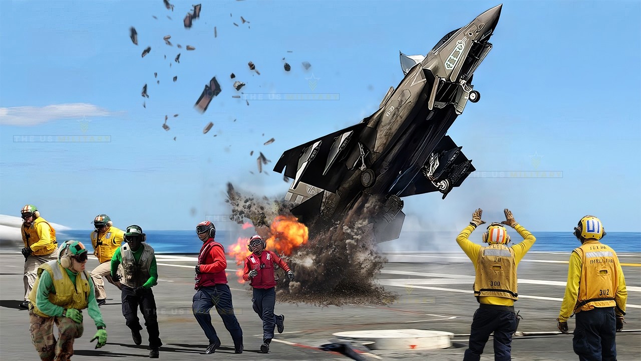Emergency Takeoff: The F-35B High Speed Maneuver that made IRGC Panic!