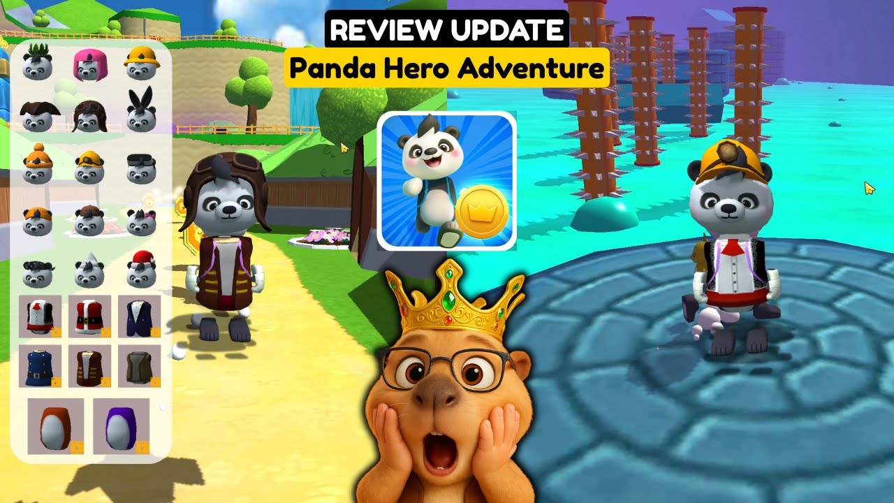 Update Skin Gratis & Map Baru⁉️Panda Hero Adventure : Game Palsu SBA