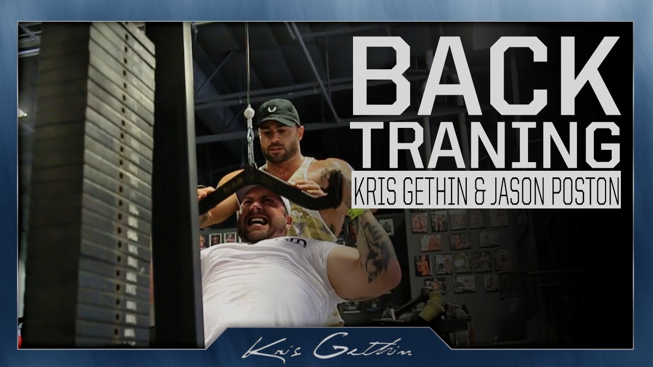 Kris Gethin | Jason Poston IFBB Mens Physique Pro Train Back