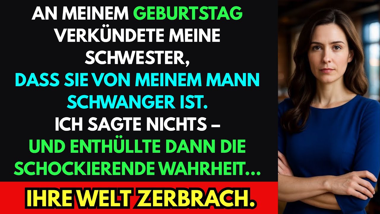 Meine Schwester verkündete ihre Schwangerschaft mit meinem Mann – dann enthüllte ich seine…