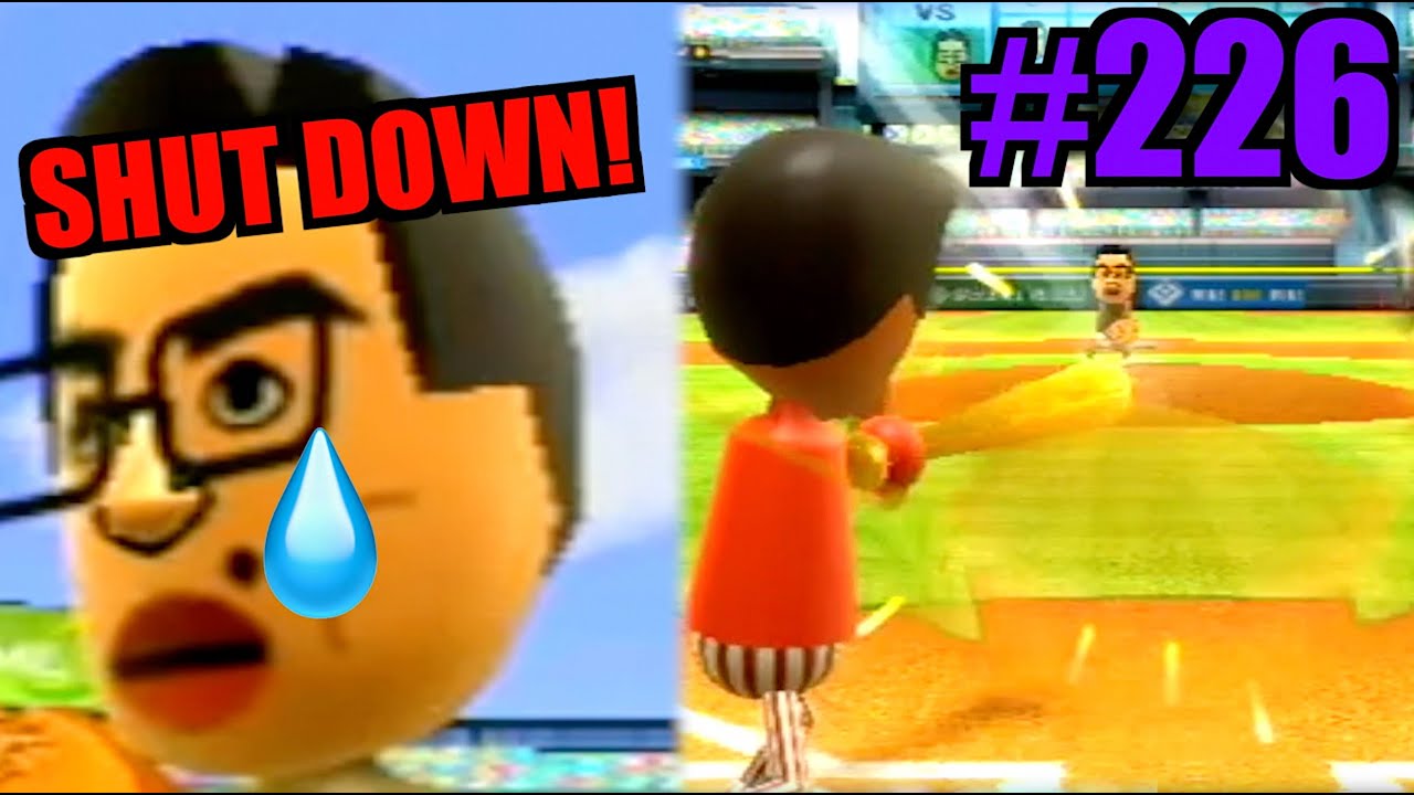 SHUTTING UP SHOUTA IN Wii BASEBALL WITH SKILL!
