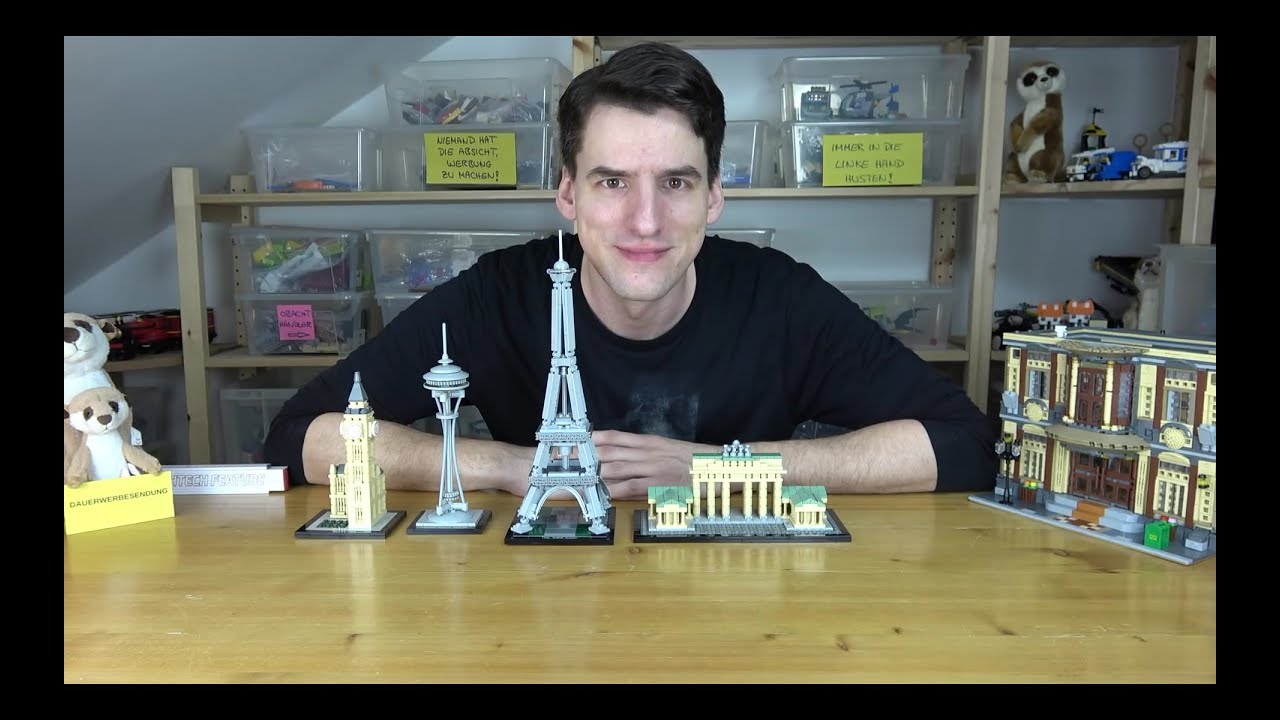 LEGO® Architecture 21003, 21011, 21013 & 21019