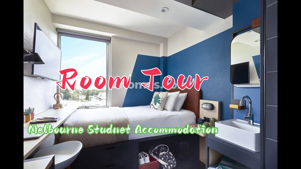 The Cheap Student Accommodation In Melbourne - Campus Melbourne  [Room Tour]
