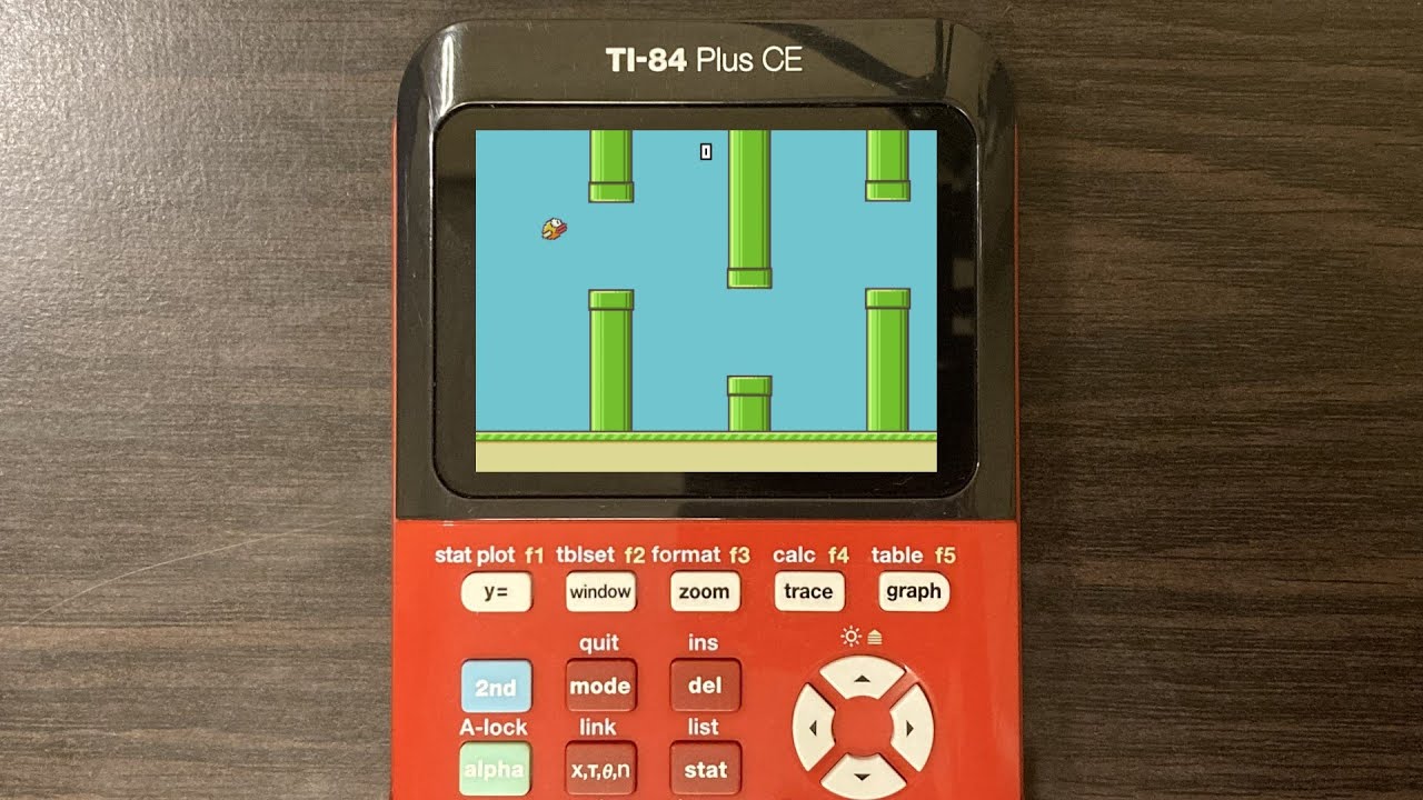 Ti-84 Plus CE - Загрузка Flappy Bird!