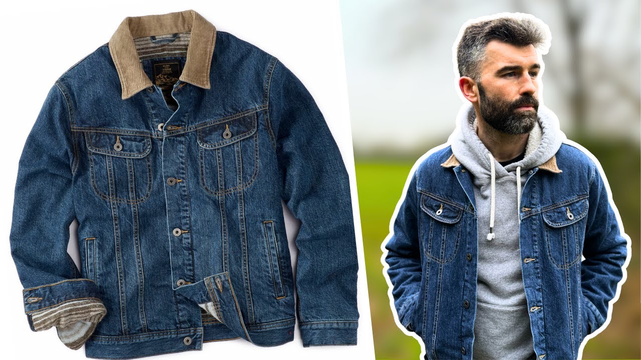 Flint & Tinder's BEST Jacket Yet: Flannel-Lined Denim Trucker Review