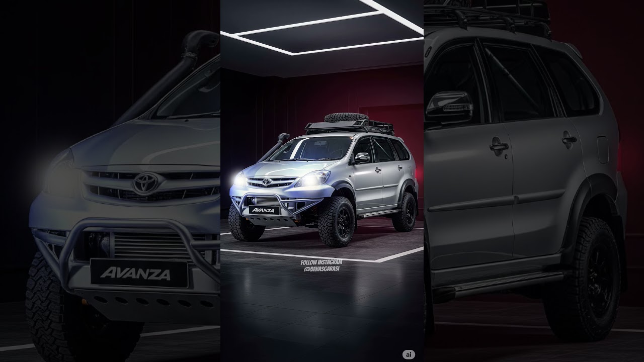 Modifikasi avanza old offroad #toyotaavanza #modifikasi #avanza #avanzamodif