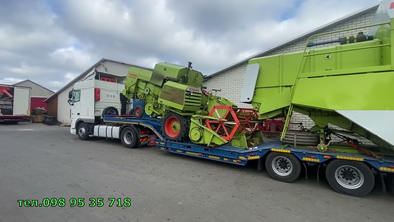 Claas Dominitor 86/Claas Cosmos 53 #сільгосптехніка  #комбайны #волиньтехпостач