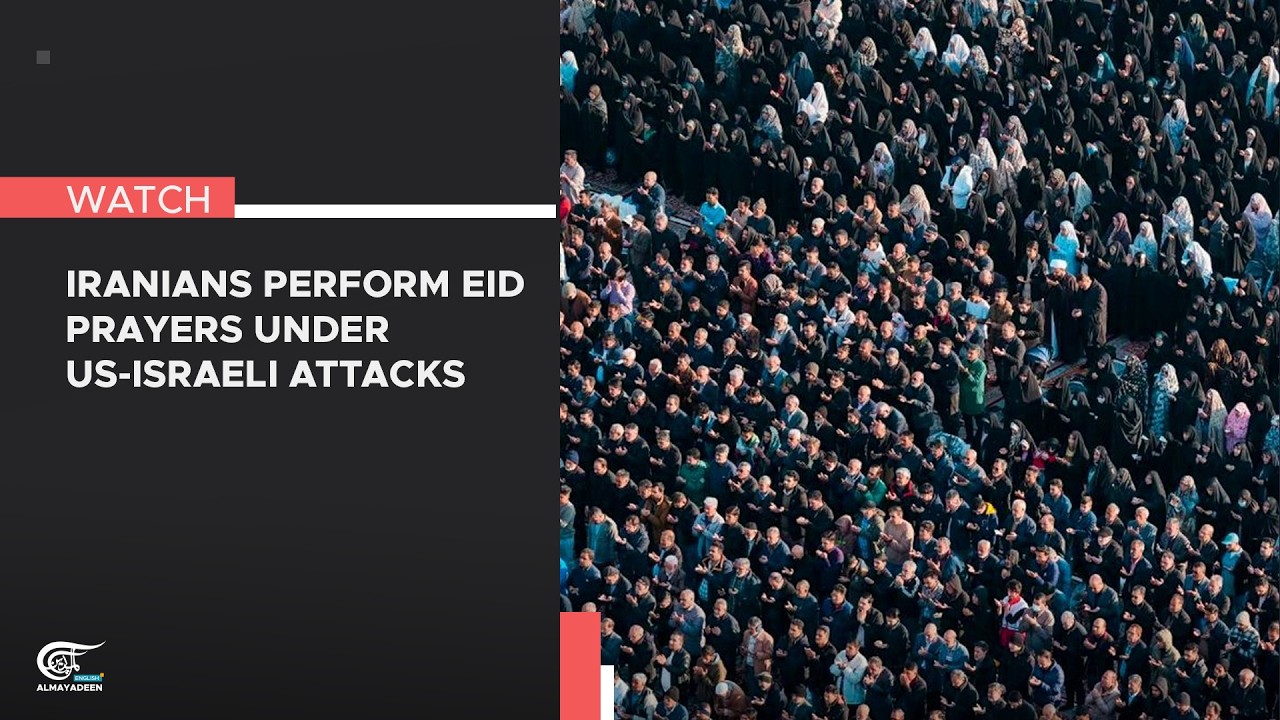 Iranians perform Eid prayers under US-Israeli attacks
