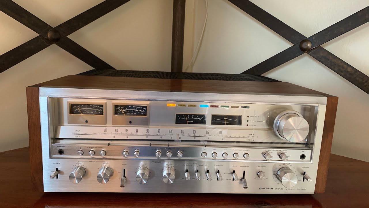 Pioneer SX-1980 Top of Line. Monster.