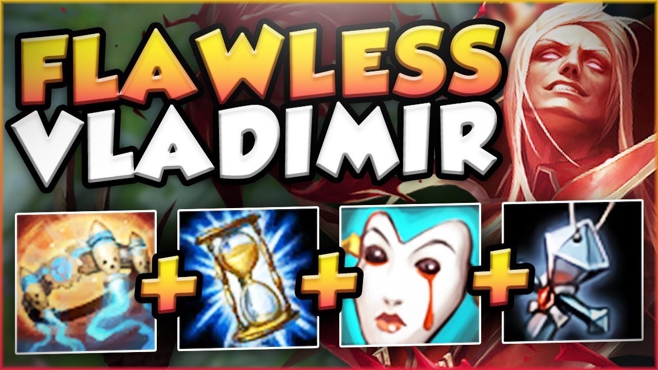 WTF?? CAN ANYONE KILL THIS FLAWLESS VLADIMIR? VLADIMIR SEASON 8 TOP GAMEPLAY! - League of Legends