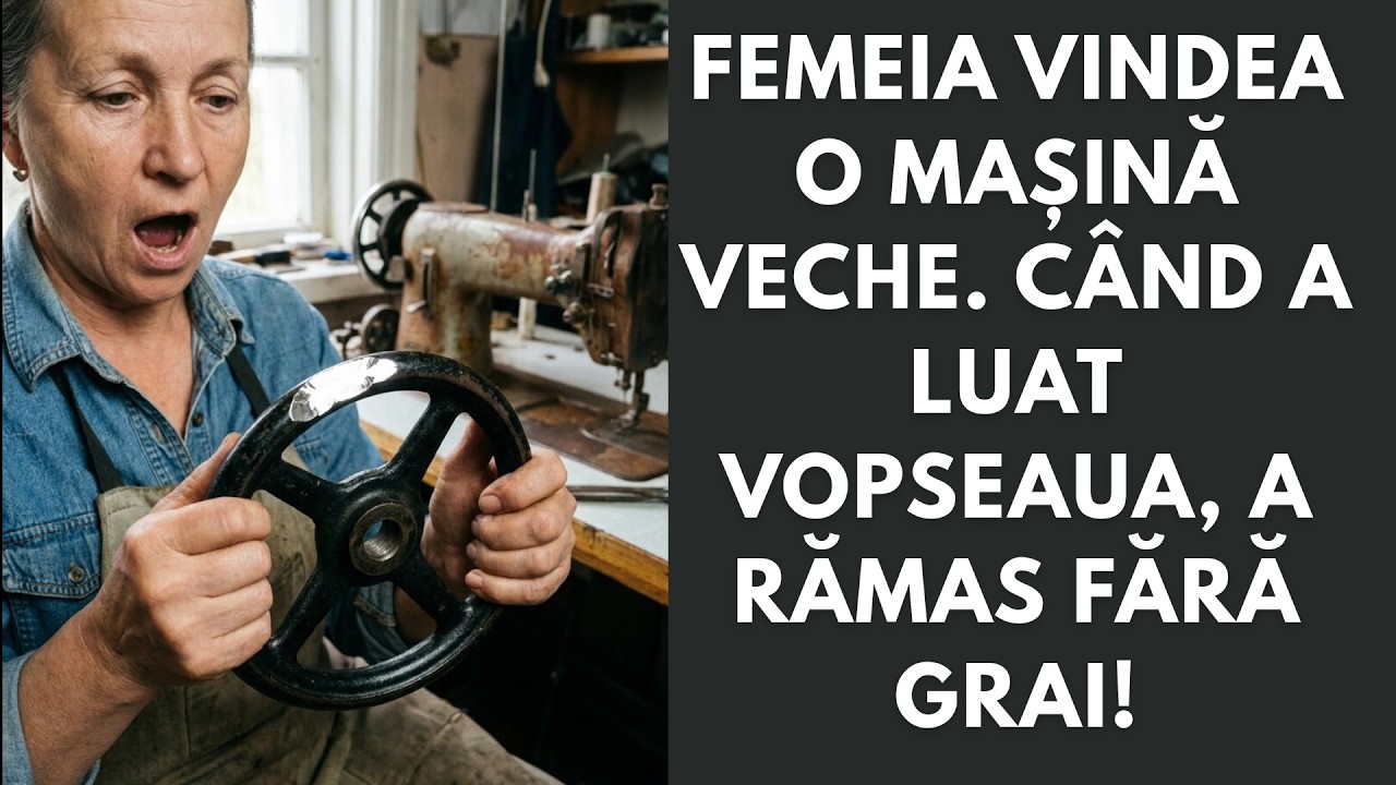 Femeia vindea o mașină veche. Când a luat vopseaua, a rămas fără grai!