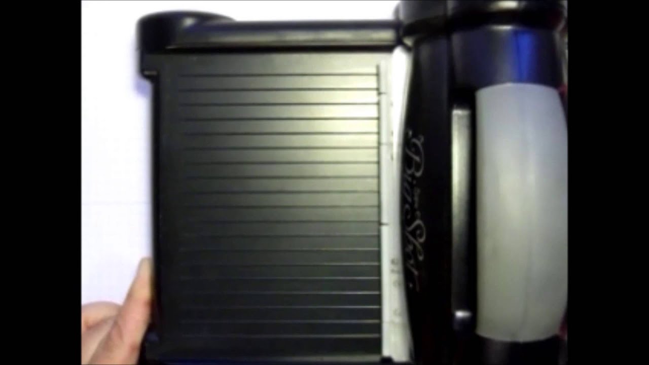 Cardstock Paper Saving Technique using the Stampin' Up! Big Shot