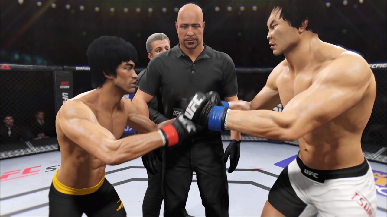 Bruce Lee vs. Makoto Tsumura - EA Sports UFC 2 - Epic Fight