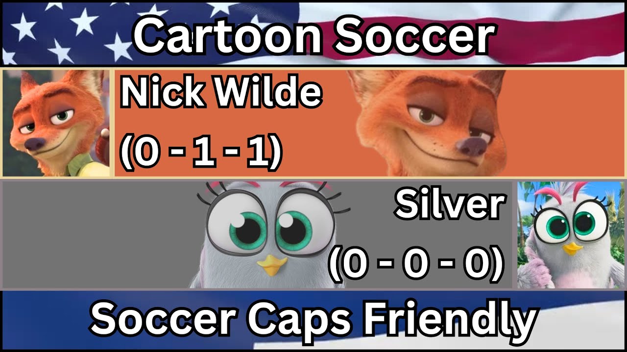 Cartoon Soccer Friendly: Nick Wilde vs Silver (January 21st, 2026)