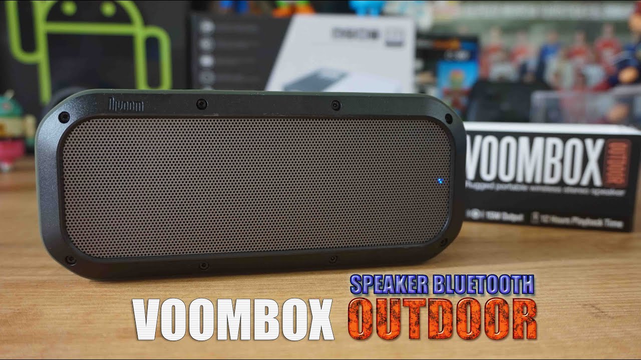 VOOMBOX OUTDOOR - El altavoz impermeable de 15W con Bluetooth