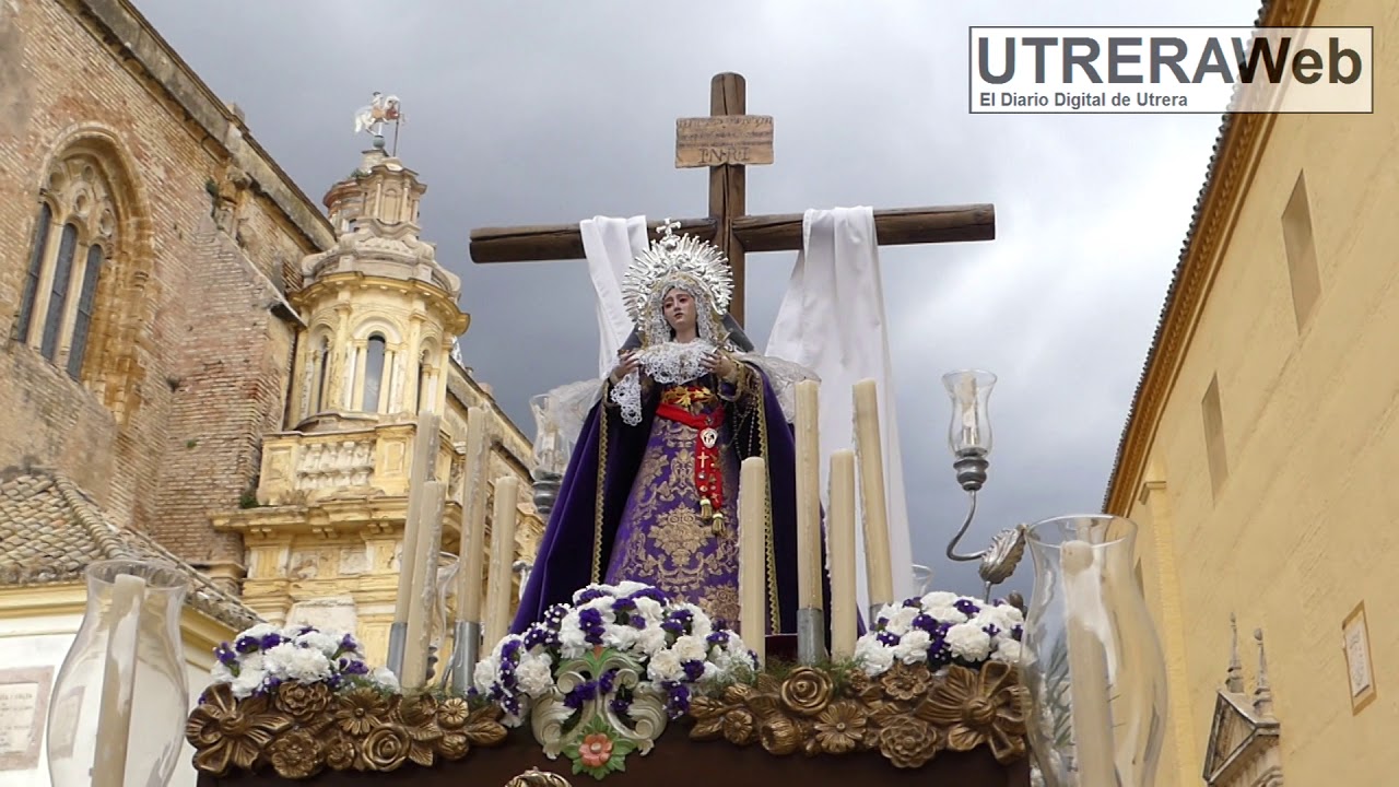 PROCESIÓN DE LA CRUZ DE MAYO Y LA VIRGEN DE LA ENCARNACIÓN  DE 'EL RESUCITADO' DE UTRERA