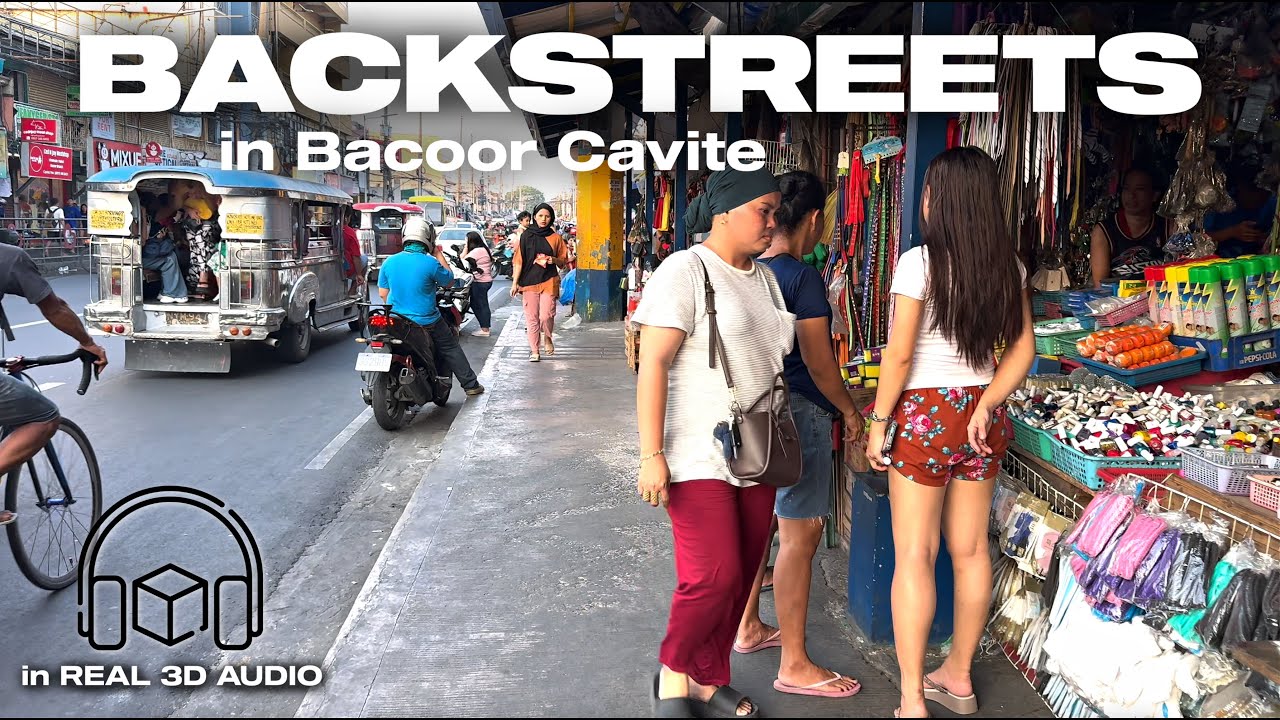 Off the Beaten Path in Bacoor Cavite Philippines in Surround Sound [4K HDR]