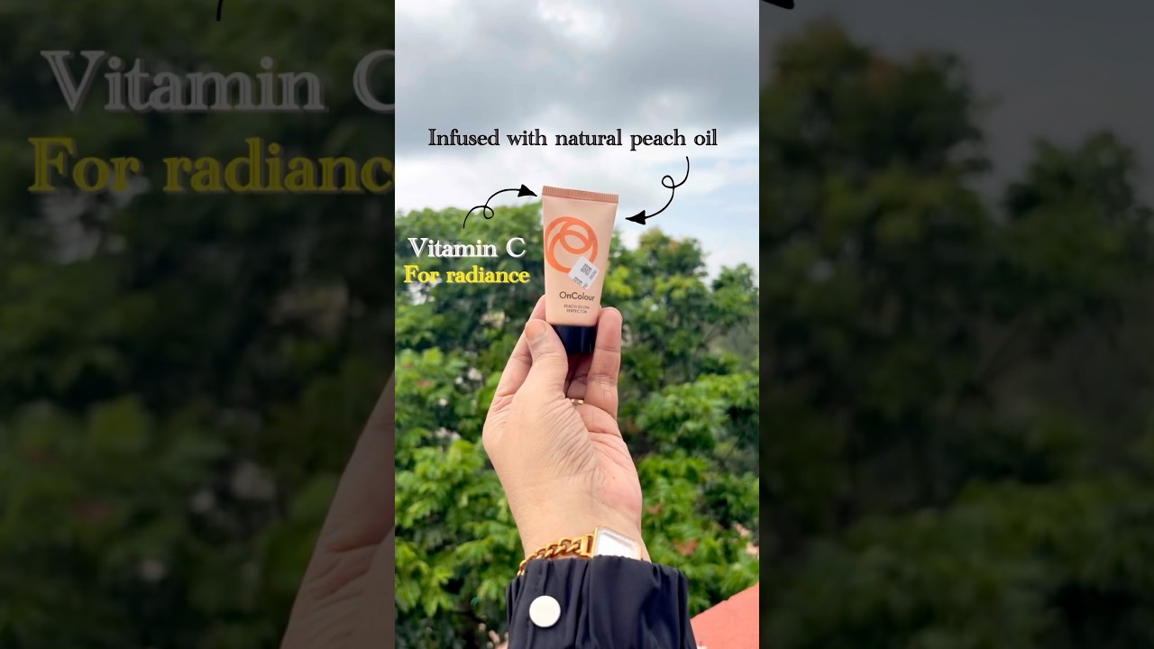 Oriflame Peach Glow Perfector | Infused with peach oil and vitamin C | Tinted moisturiser