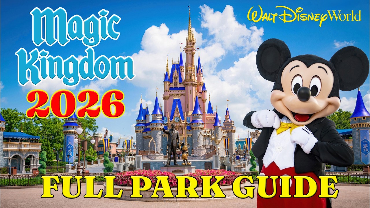 Magic Kingdom 2026 FULL Park Guide – What to Ride, Skip & See | Walt Disney World