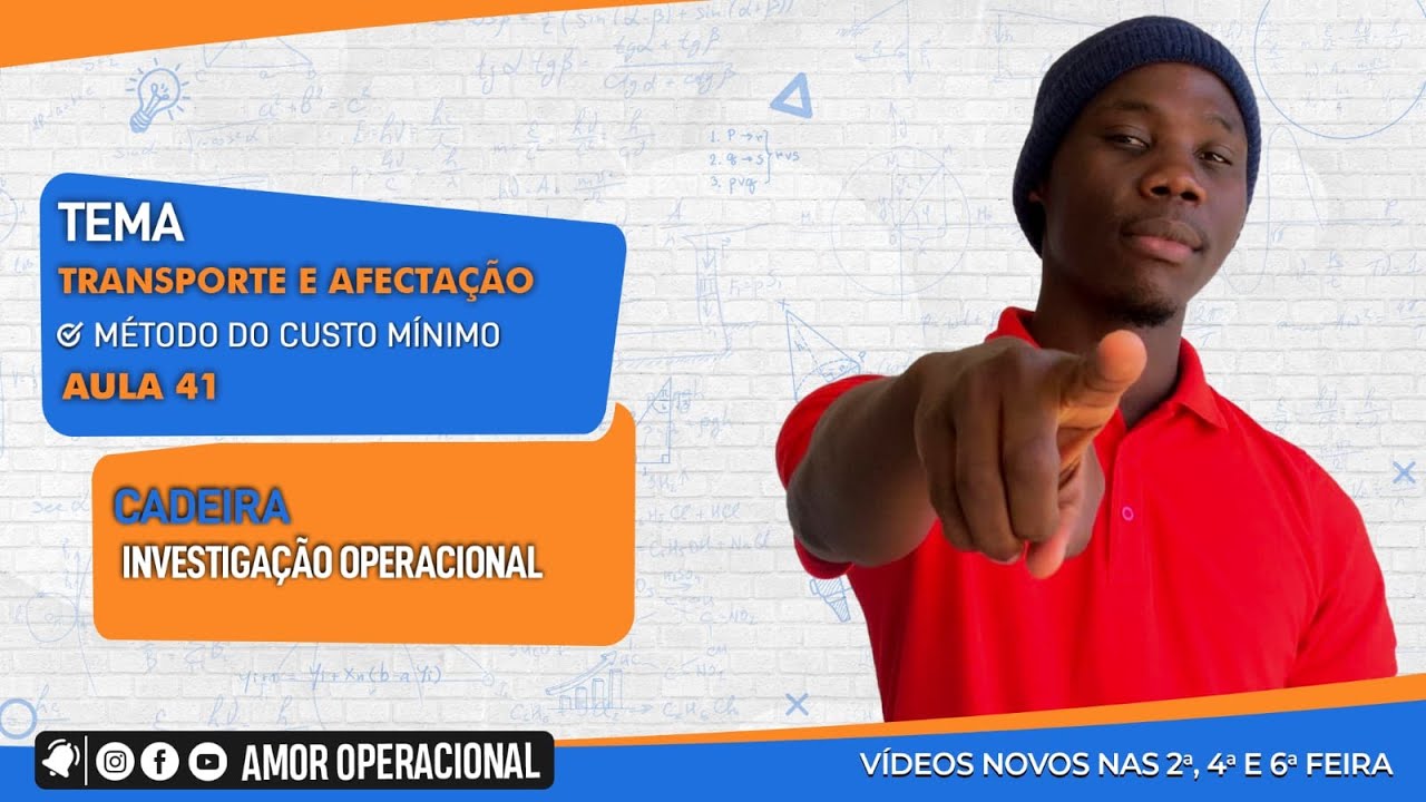Transporte Afectação: Método Custo Mínimo