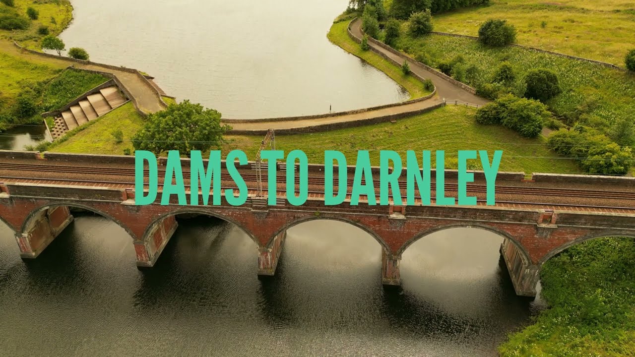Dams to Darnley from Barrhead Dji mini 3 pro drone 17/07/22