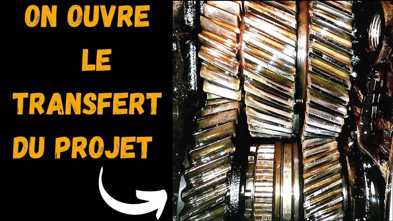 J'ouvre la boîte de transfert: Construction Range Rover V8 BFT #5 Objectif Tout-Terrain