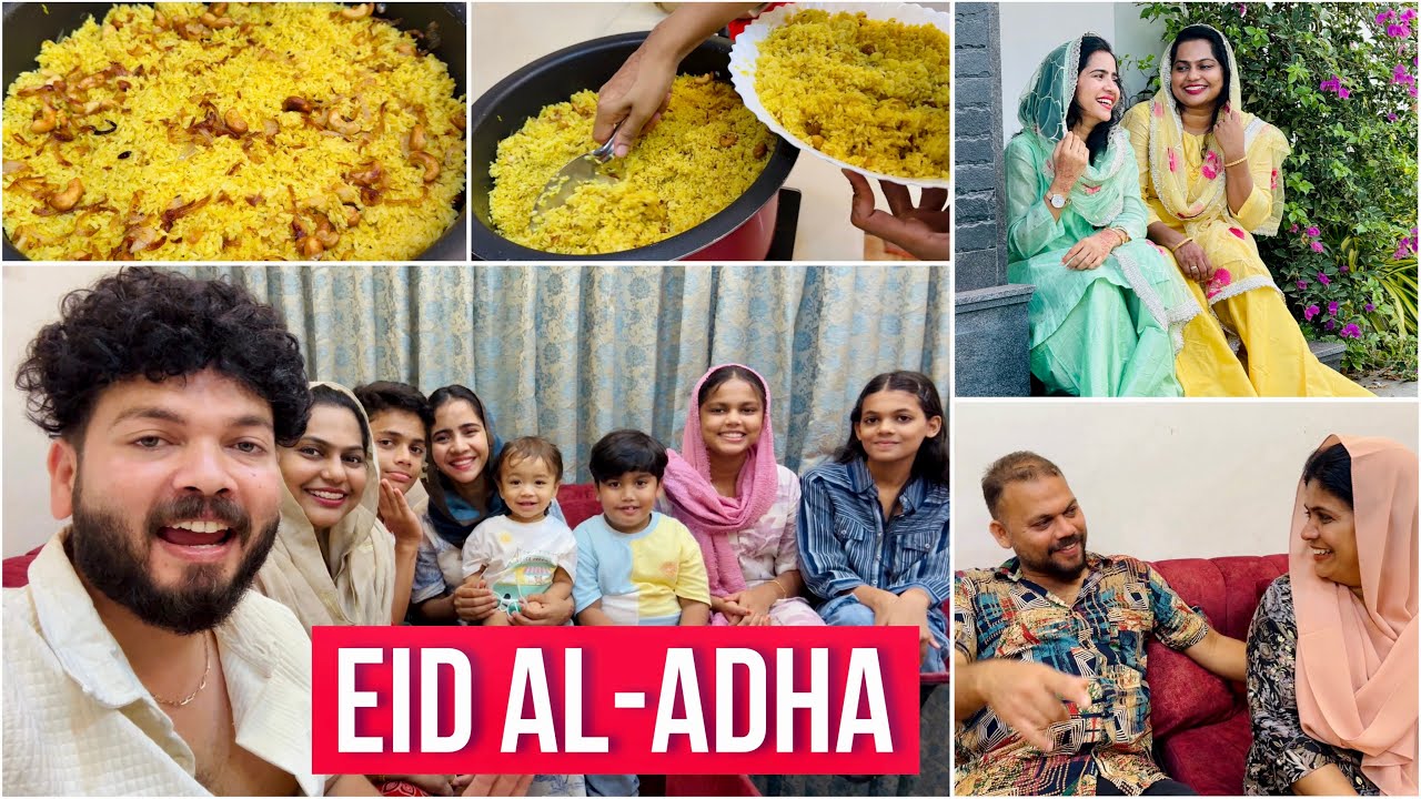 Our Eid al-Adha Day 🕌❤️ | Mashura | Basheer Bashi | Suhana