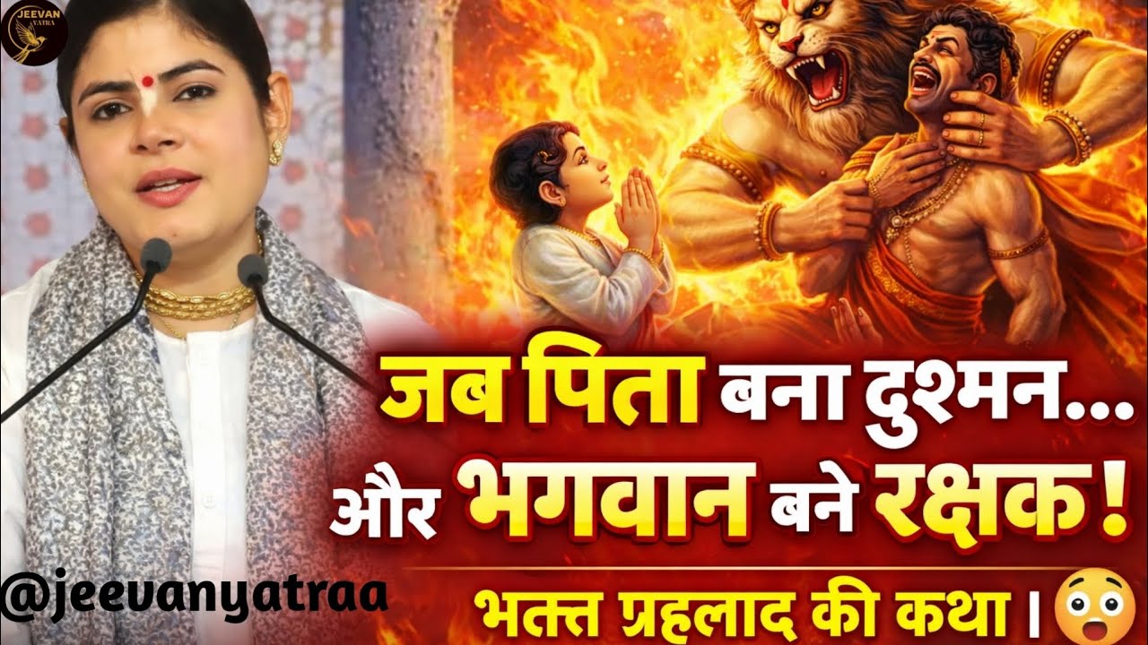 जब पिता बना दुश्मन… और भगवान बने रक्षक! 😱 | भक्त प्रह्लाद की कथा | ft. Devi Chitralekha