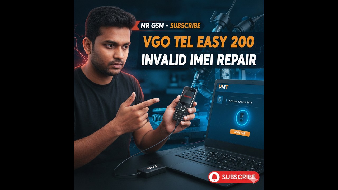 VGO TEL Easy 200 Lite MediaTek Chipset ka Invalid IMEI reapair