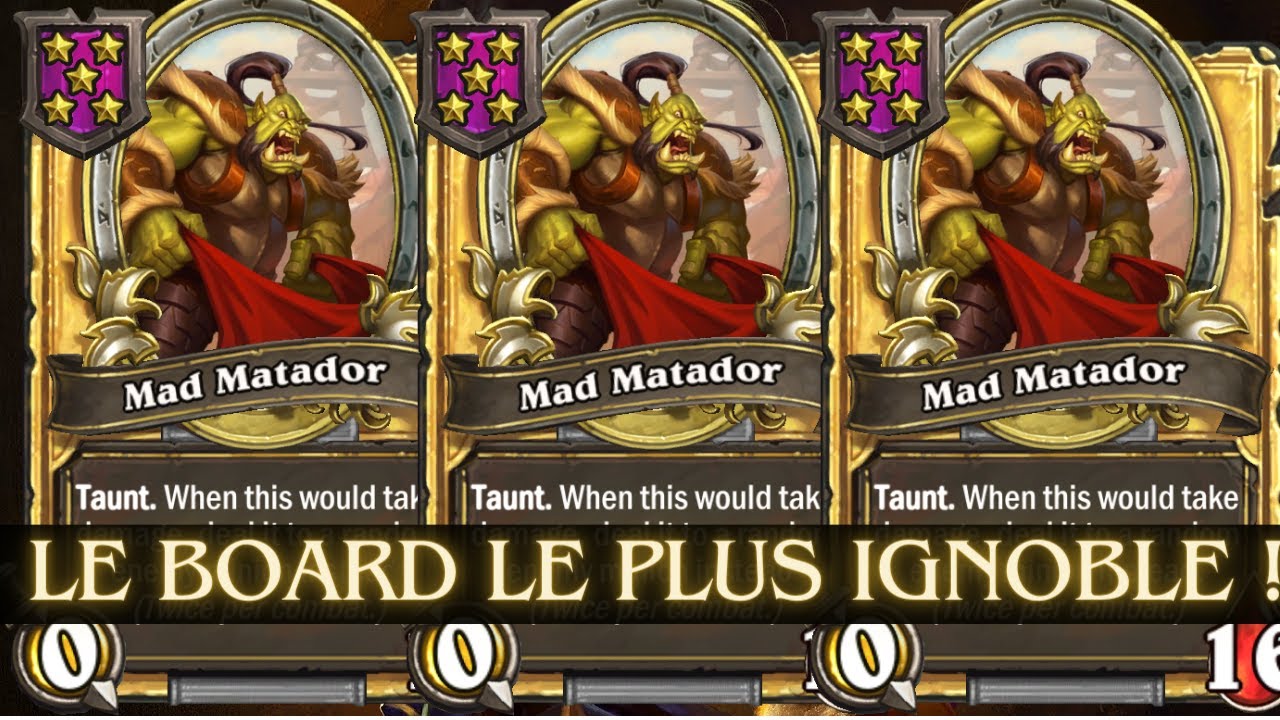 TOP 1 EU - LE BOARD LE PLUS IGNOBLE ! - Hearthstone Battlegrounds Top ladder