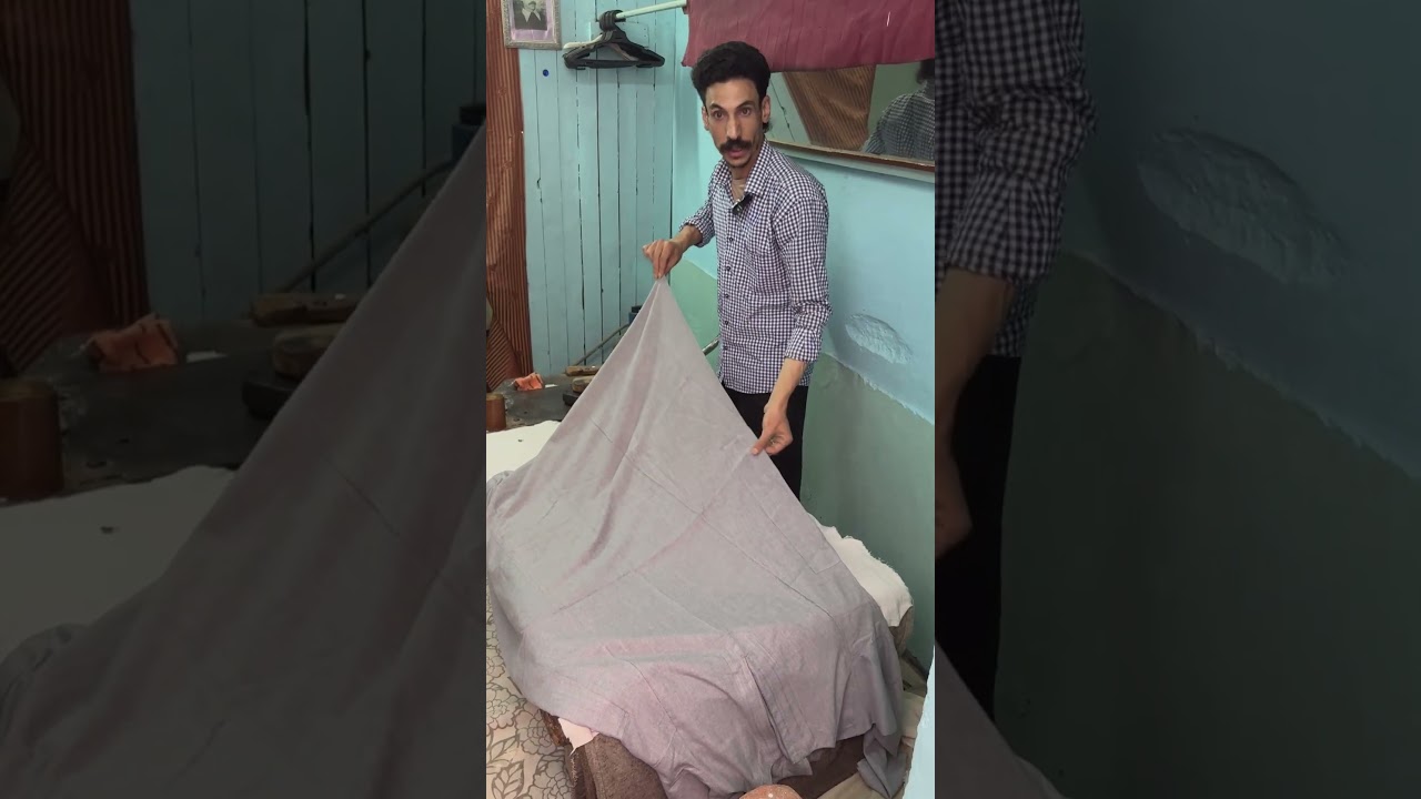 المهنة المنقرضة مكوجي الرجل مين فاكرها #مكواة #explore