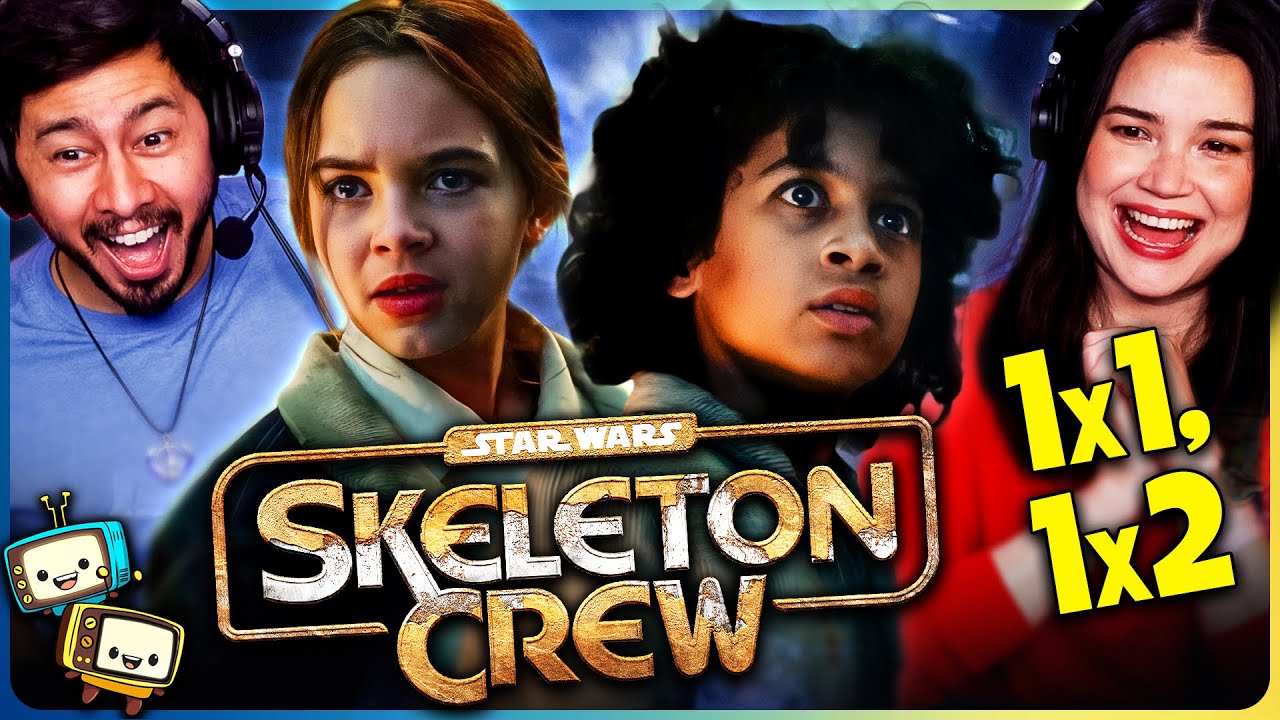 STAR WARS: SKELETON CREW 1x1 & 1x2 Reaction & Discussion! | Disney+ | Jude Law w/ Jaby Koay
