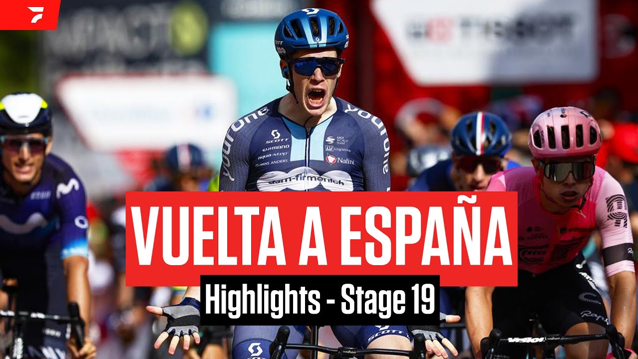 Highlights: 2023 Vuelta a Espa&ntilde;a Stage 19 - Sepp Kuss Survives To Retain Red Jersey Lead