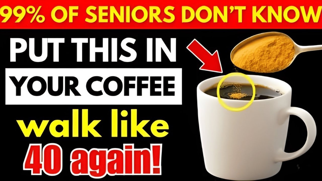 The SHOCKING Benefits of Adding THIS Powder to Your Coffee | Senior Health