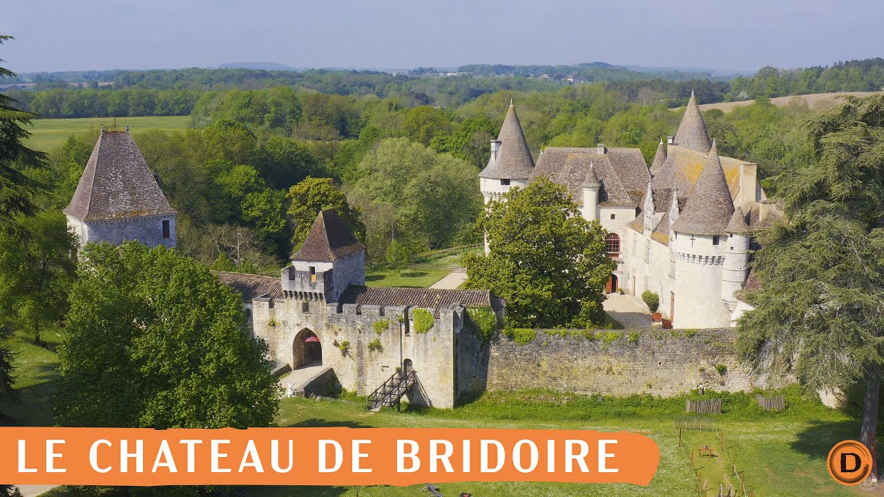 Le Château de Bridoire - Drone - Documentaire Aérien 4k - Aerial Footage 4k