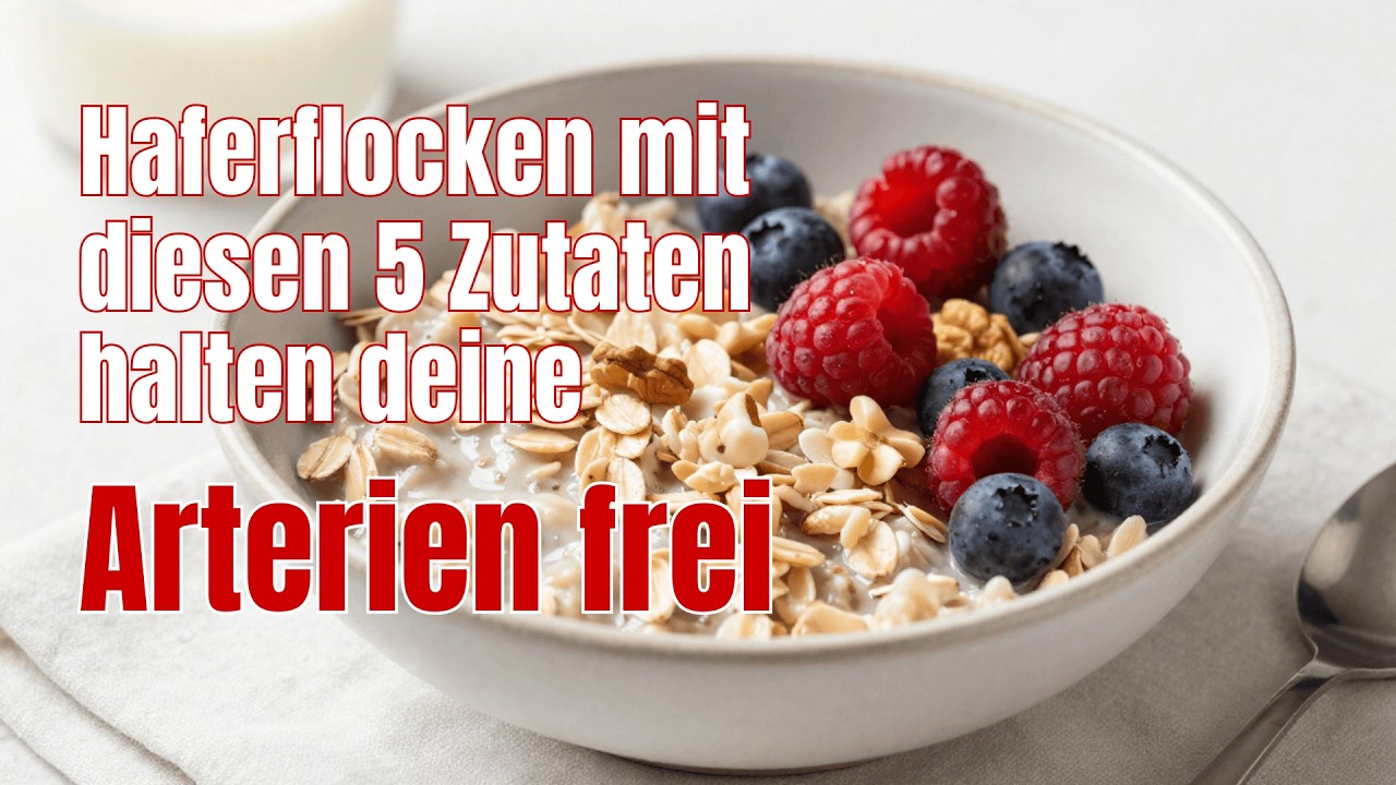 Haferflocken allein reichen nicht – erst das hier hält deine Arterien wirklich frei!