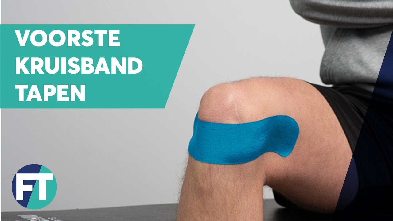 Voorste kruisband tapen bij knieklachten » Instructie » FysioTape