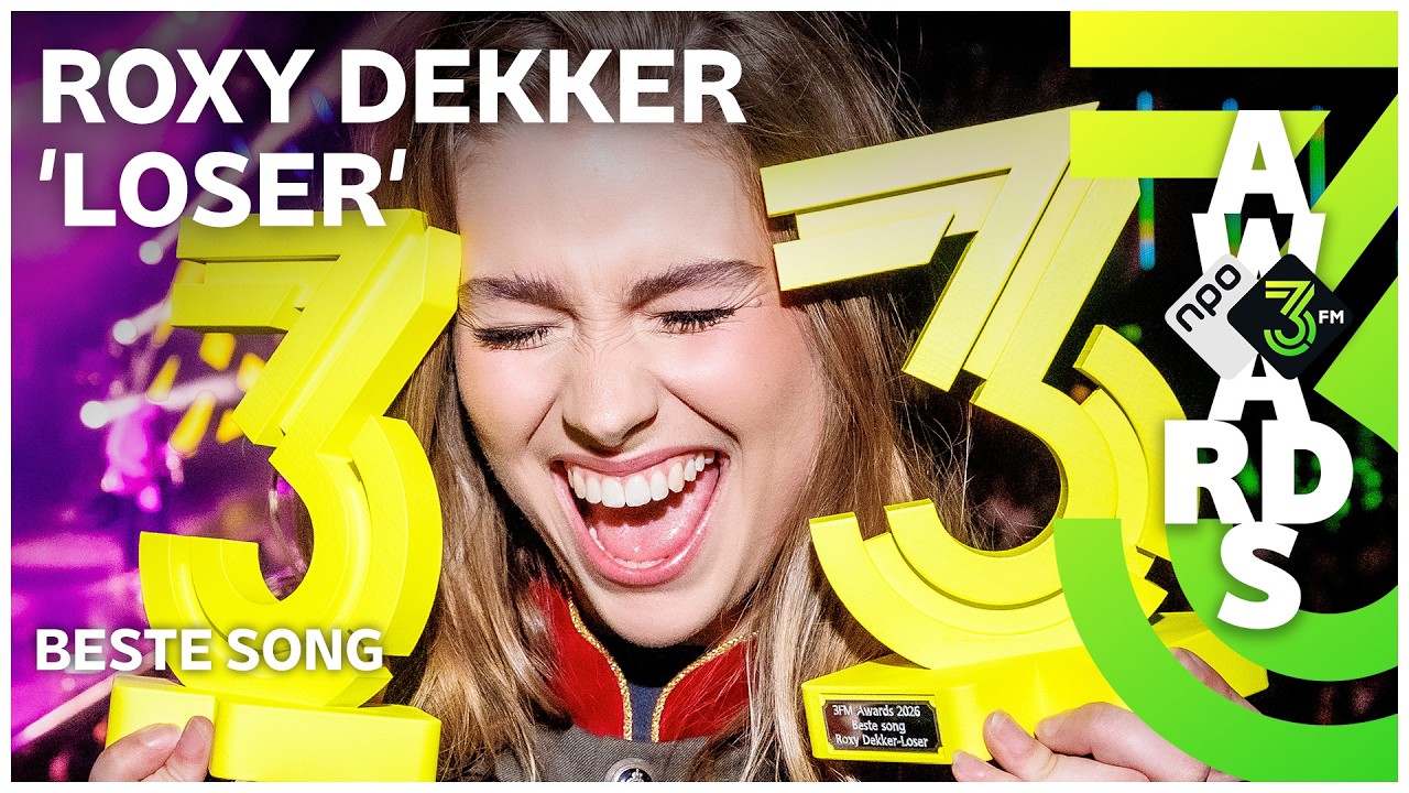 Roxy Dekker wint 'Beste Song' bij 3FM Awards | NPO 3FM