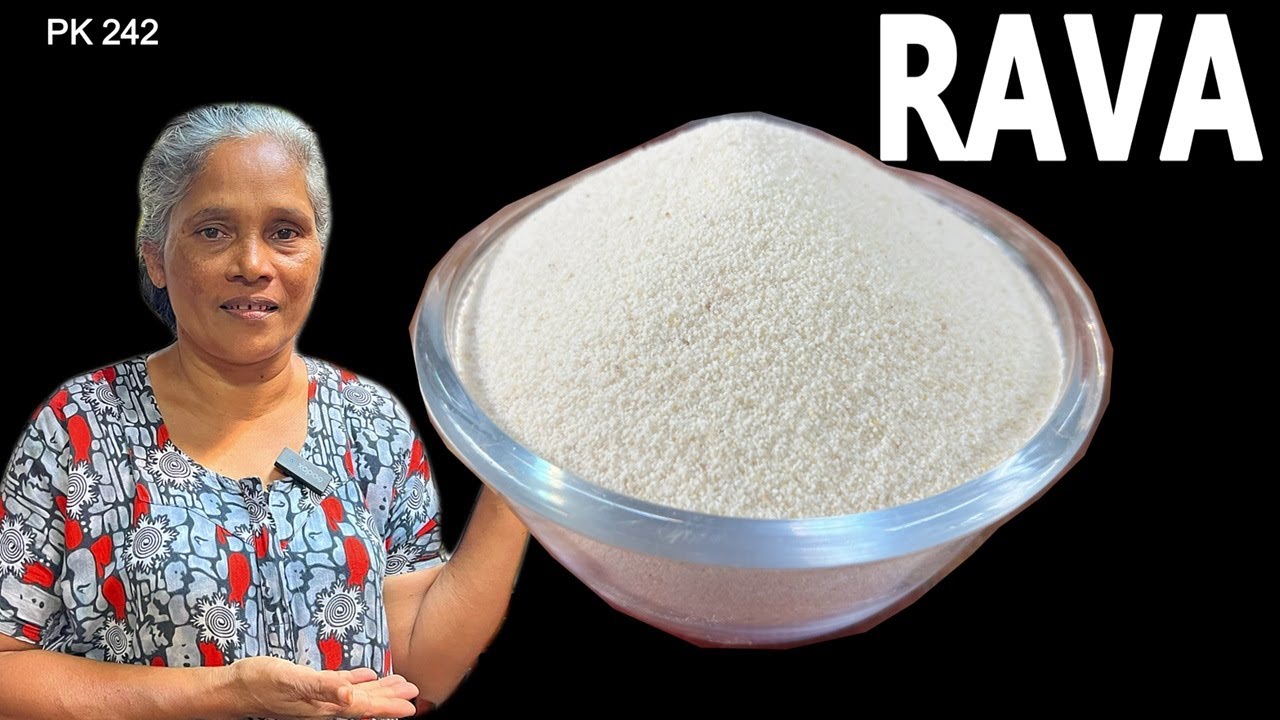 റവ വീട്ടിൽ ഉണ്ടാക്കാം | How to make Rava at home #rava