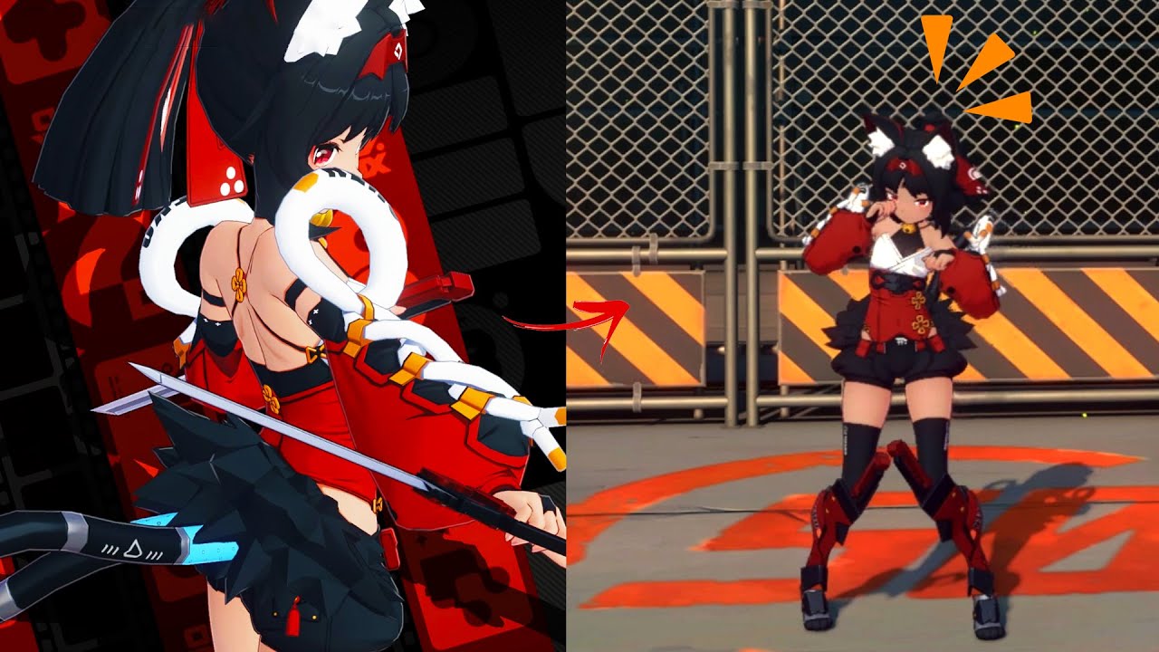 Nekomiya Mana Character Animation & Idle | Zenless Zone Zero