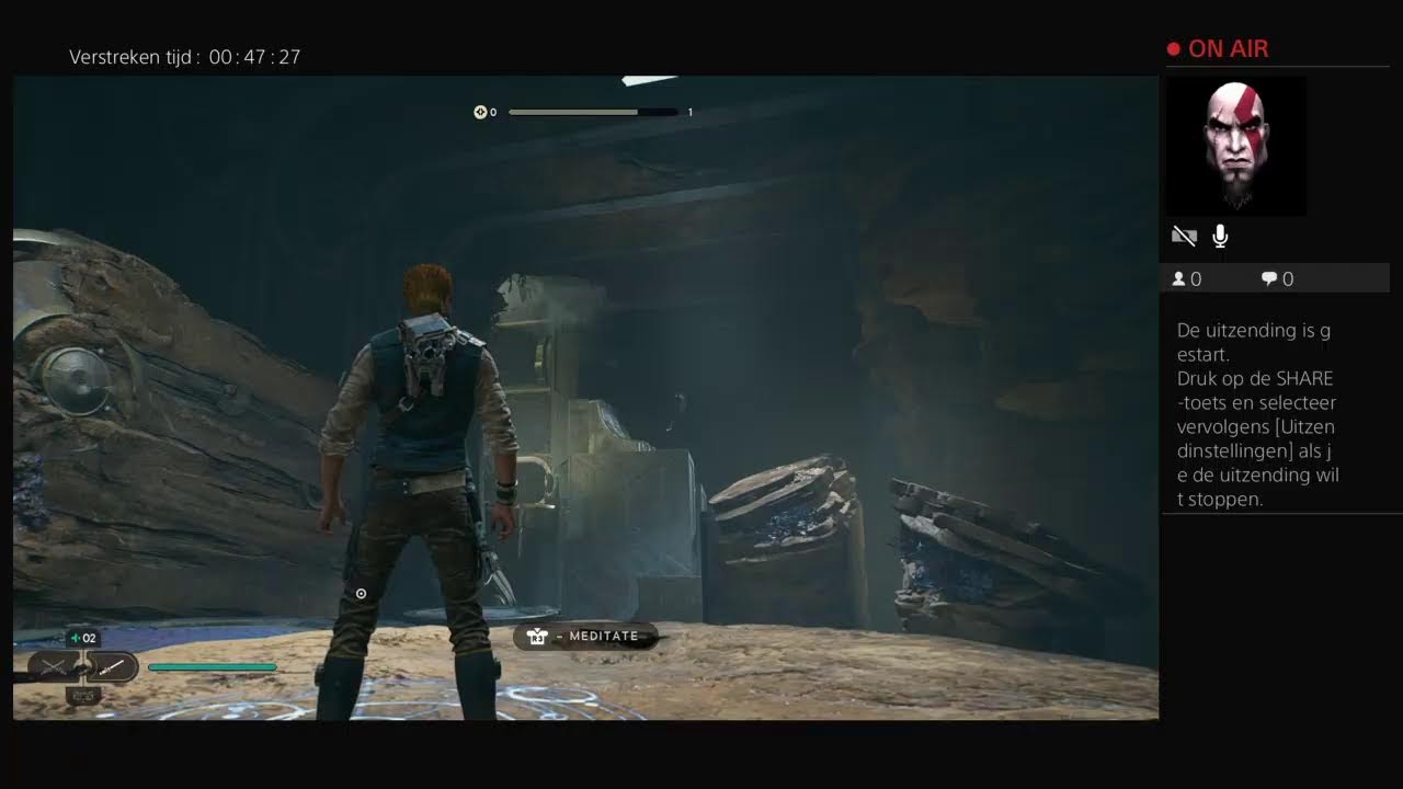 Live PS4-uitzending van Gamen-met-Rea Star Wars Survivor #6