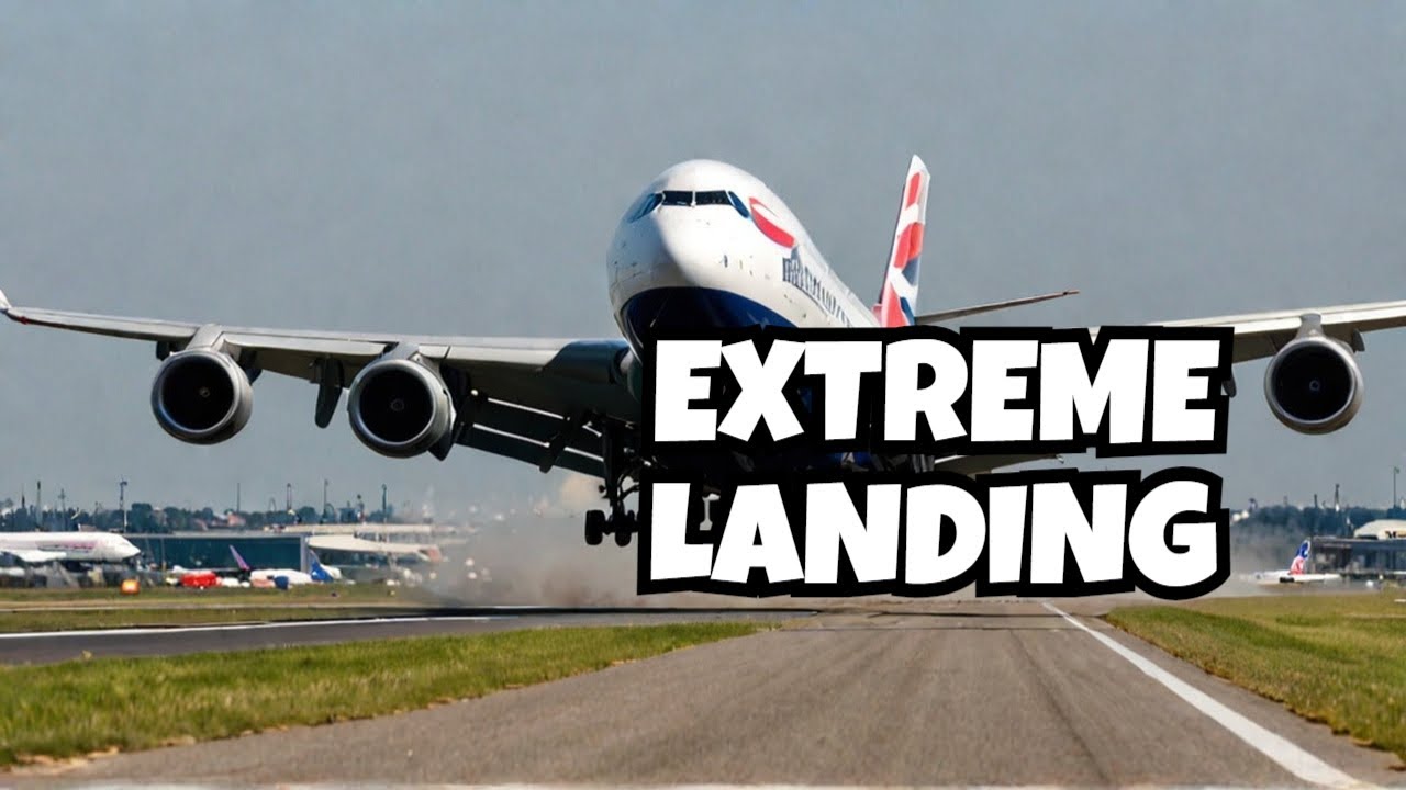 BRITISH AIRWAYS A380 Landing at Melbourne Airport! (EXTREME)